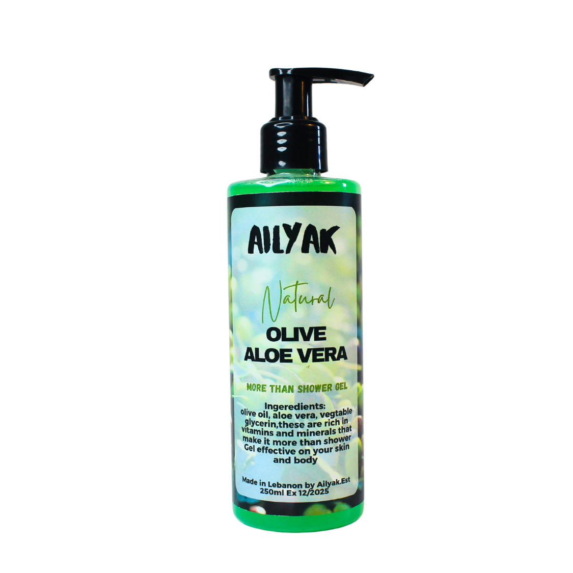 Shower Gel olive aloevera