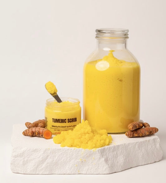 Facial Turmeric Scrub- Dry to combinaton Skin