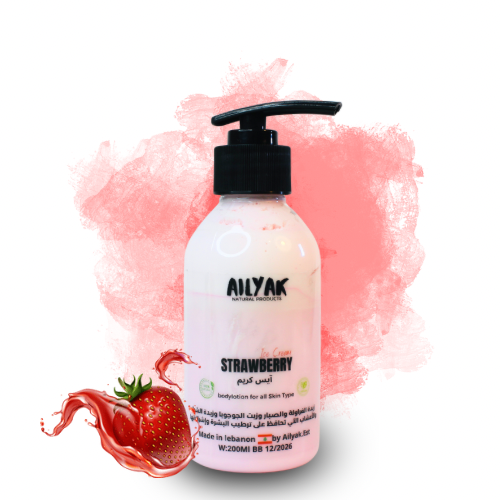 Lotion Strawberry Ice cream