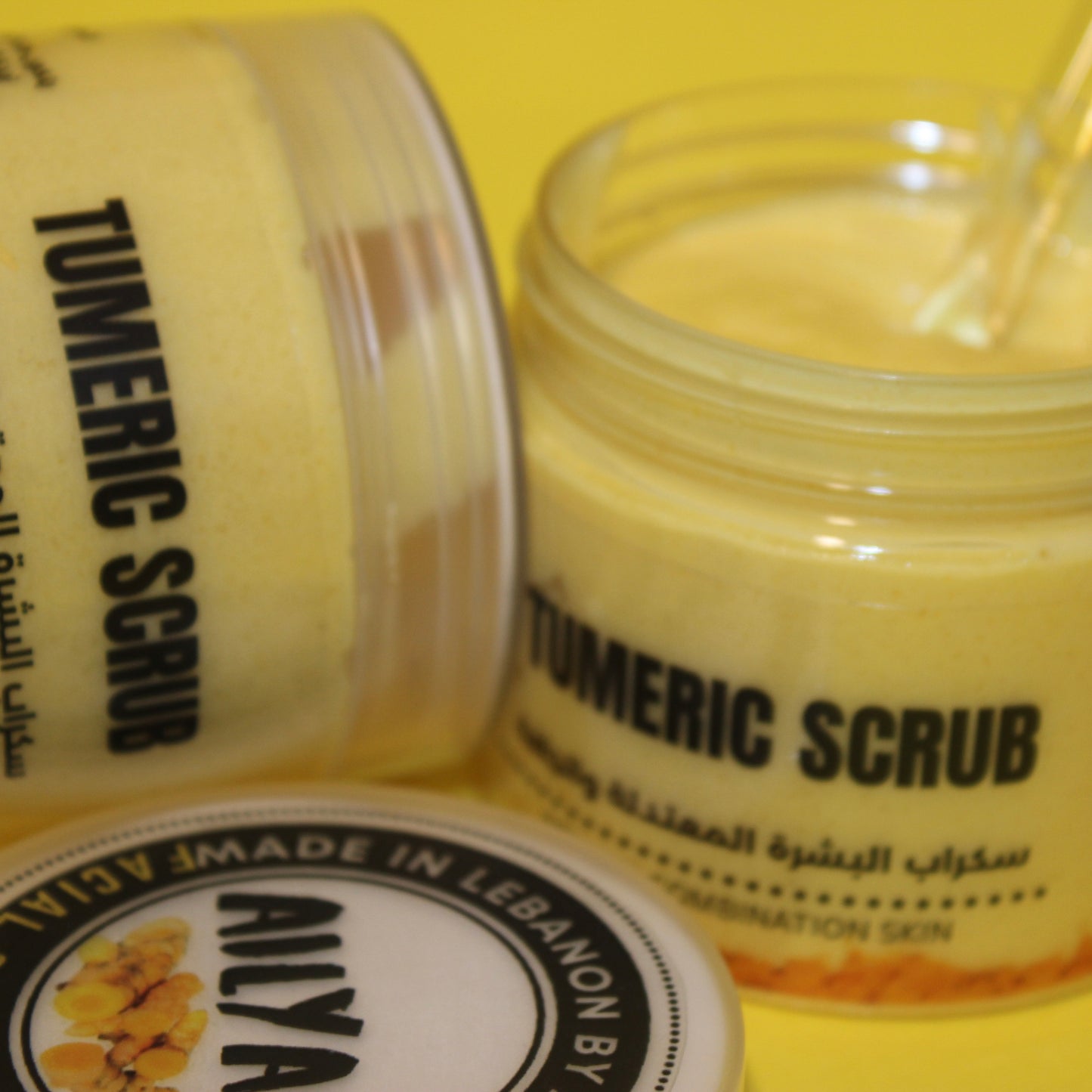 Facial Turmeric Scrub- Dry to combinaton Skin
