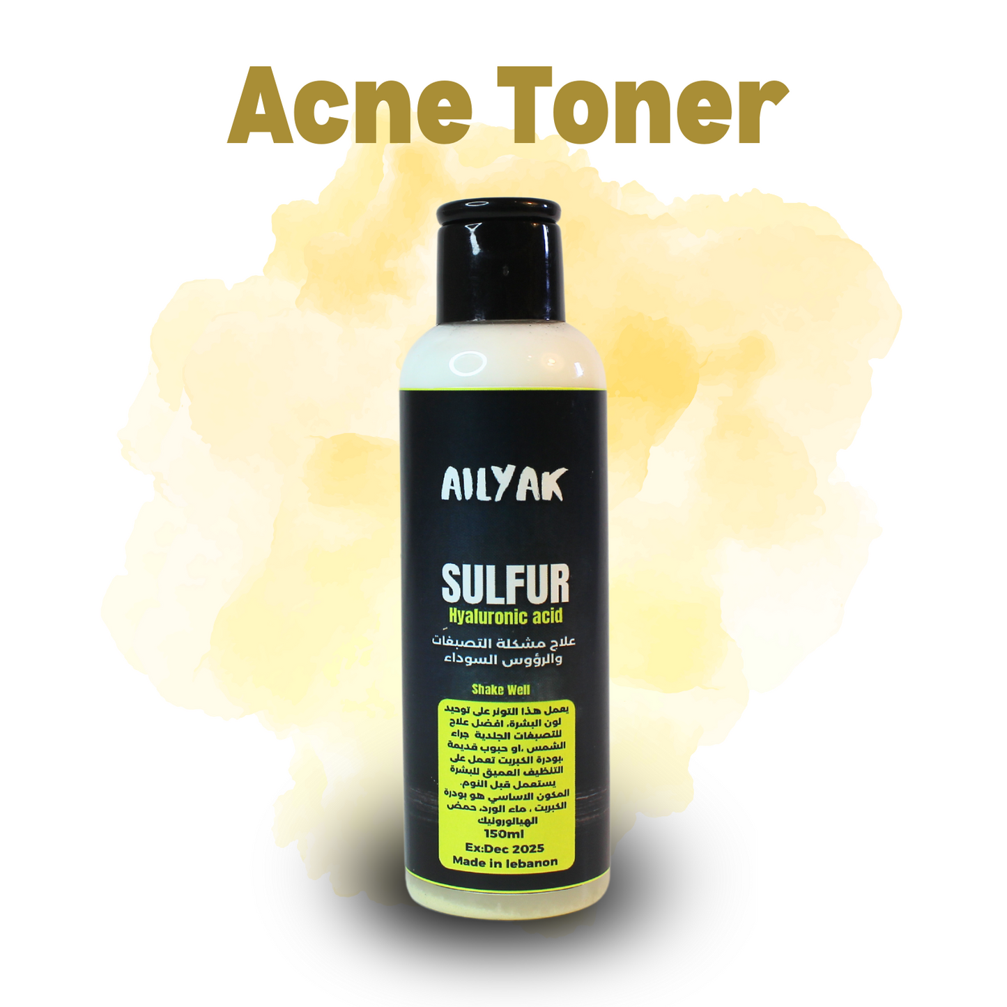 Sulfur Hyaluronic acid Toner