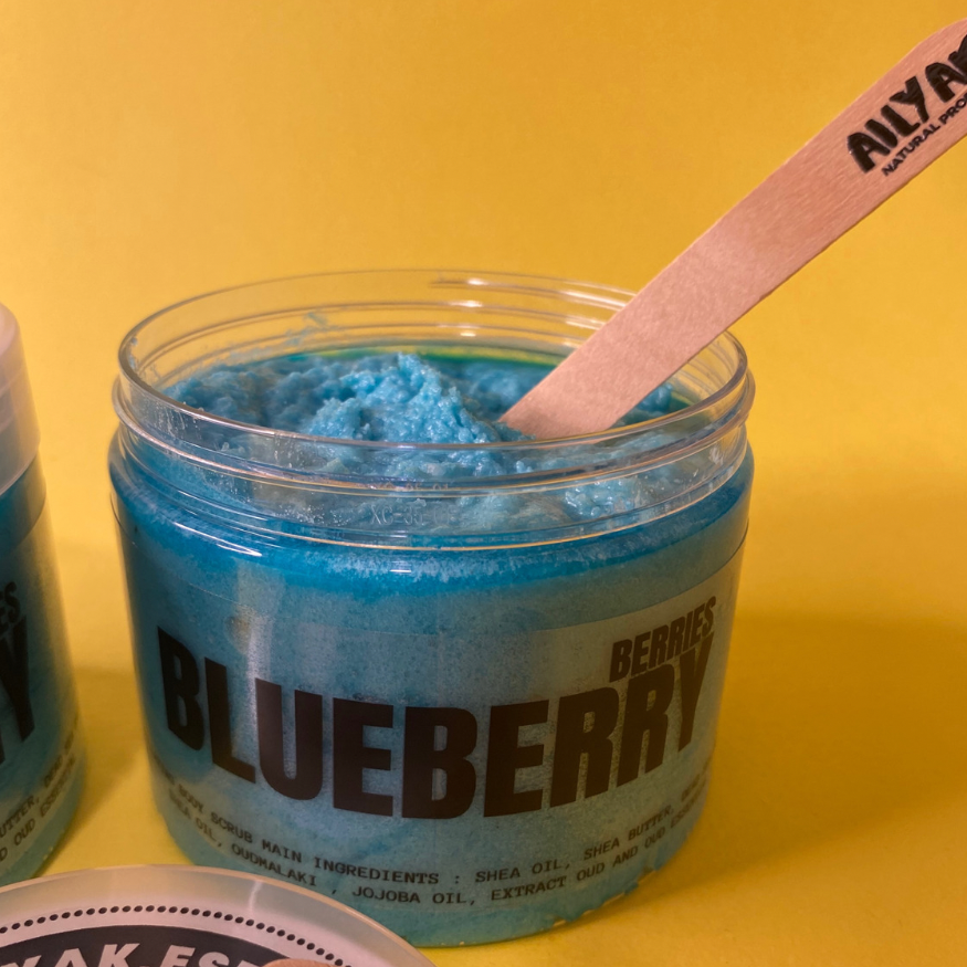 Bodyscrub blueberry 500g
