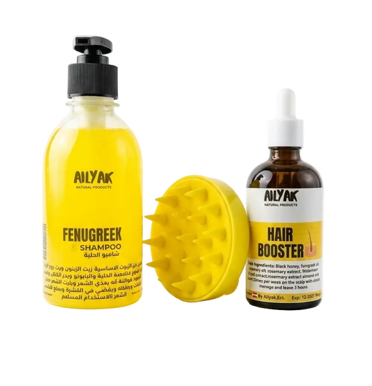 HAIR ROUTINE( Shampo+ Booster+scalp Massager)