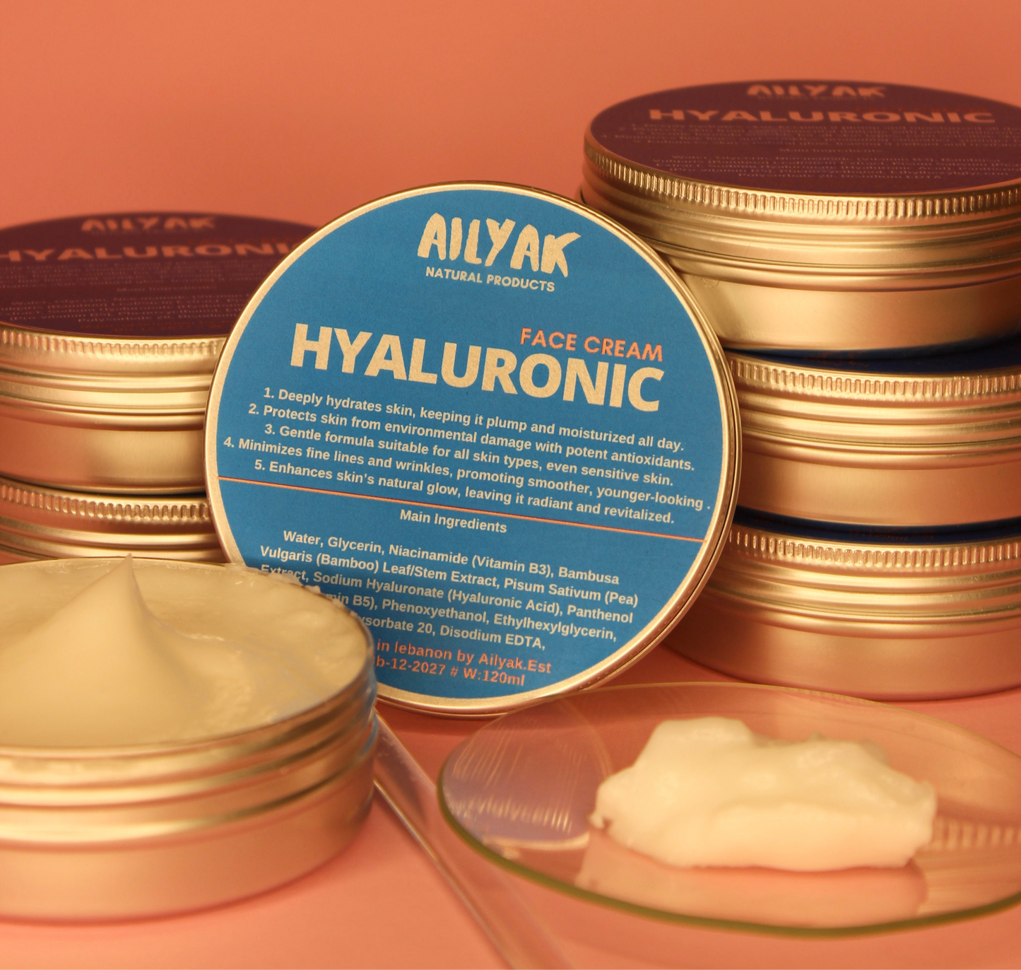 Hyaluronic acid cream