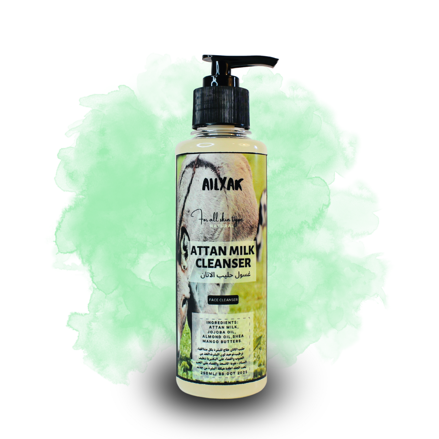 Attan Cleanser 250ml -حليب انثى الحمار