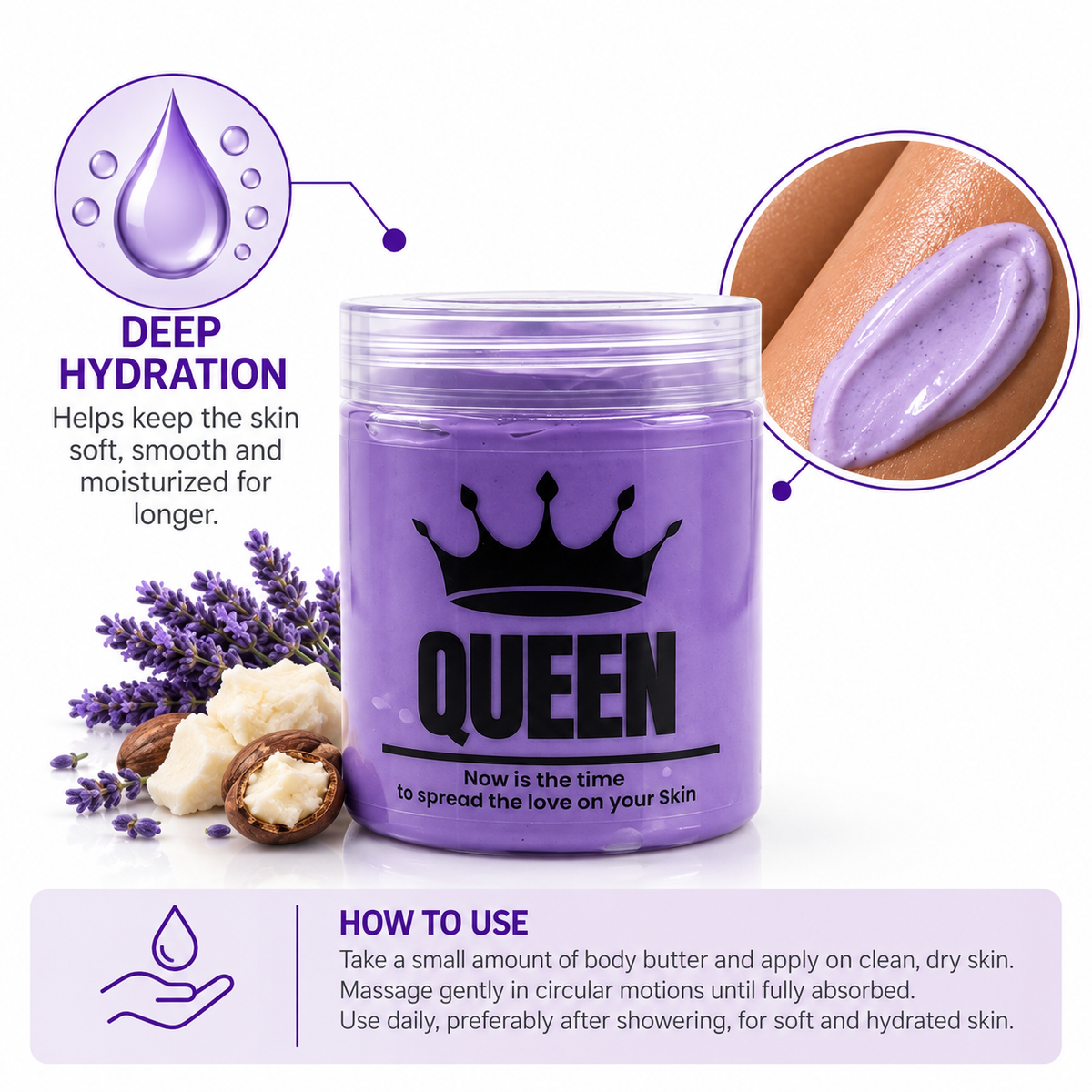 Body butter Queen 250g