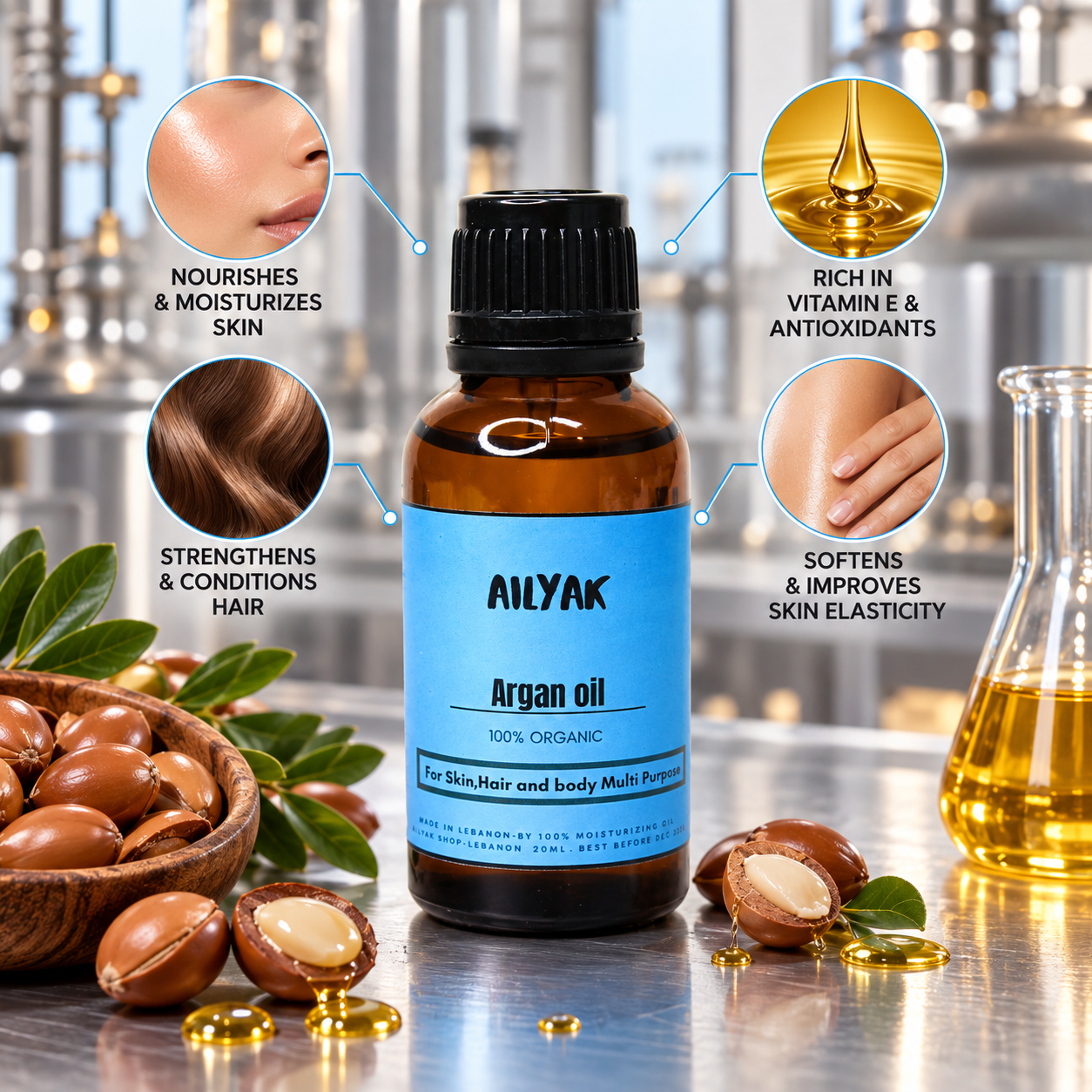 Argan (pure oil)bottle 30ml