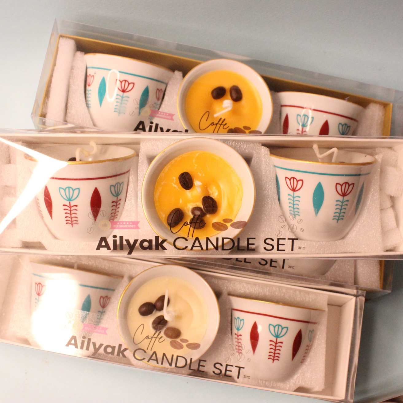 Coffe Candle Set