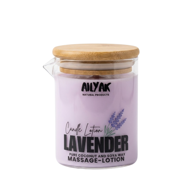 Lavender Candle lotion Jar