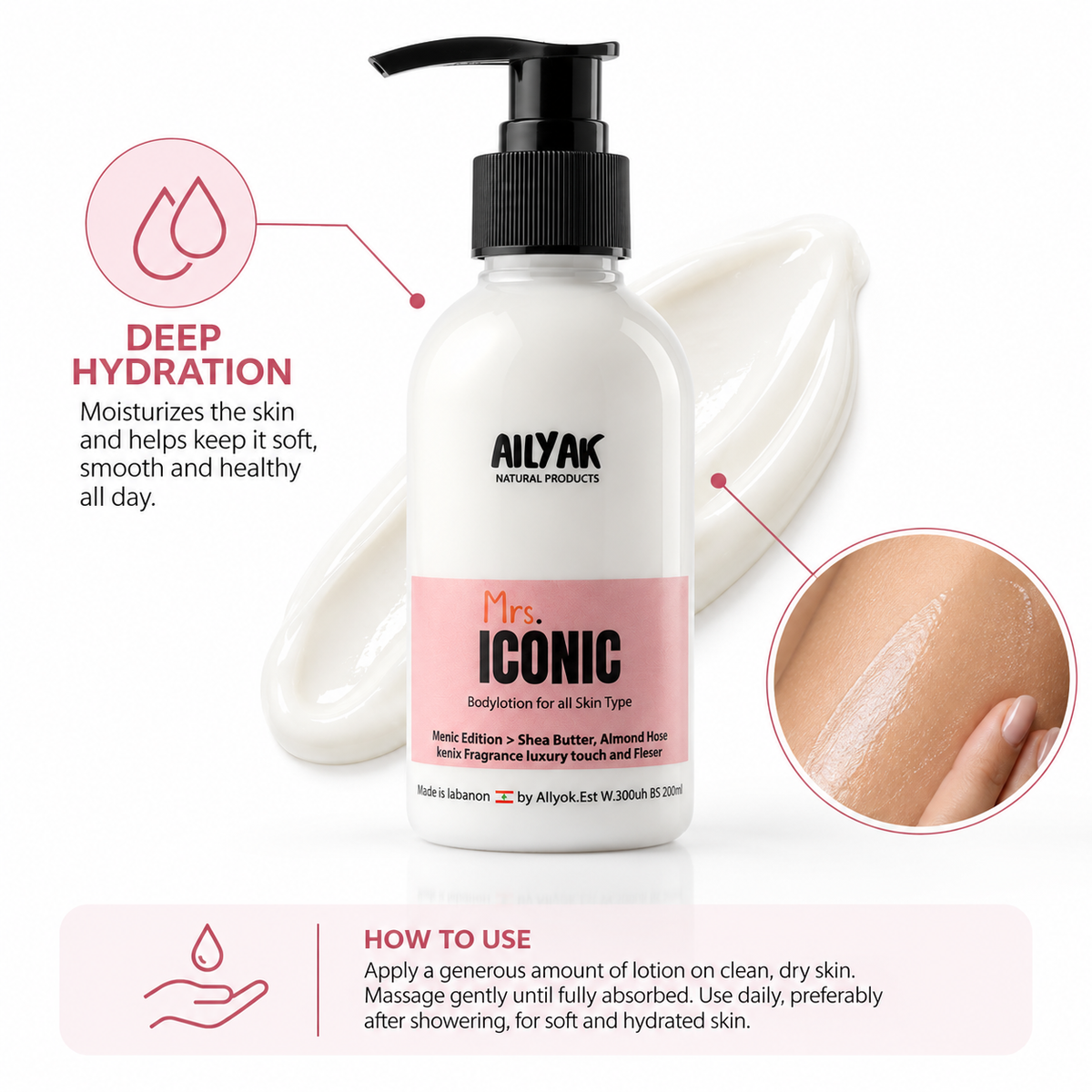 Iconic body Lotion 220ml