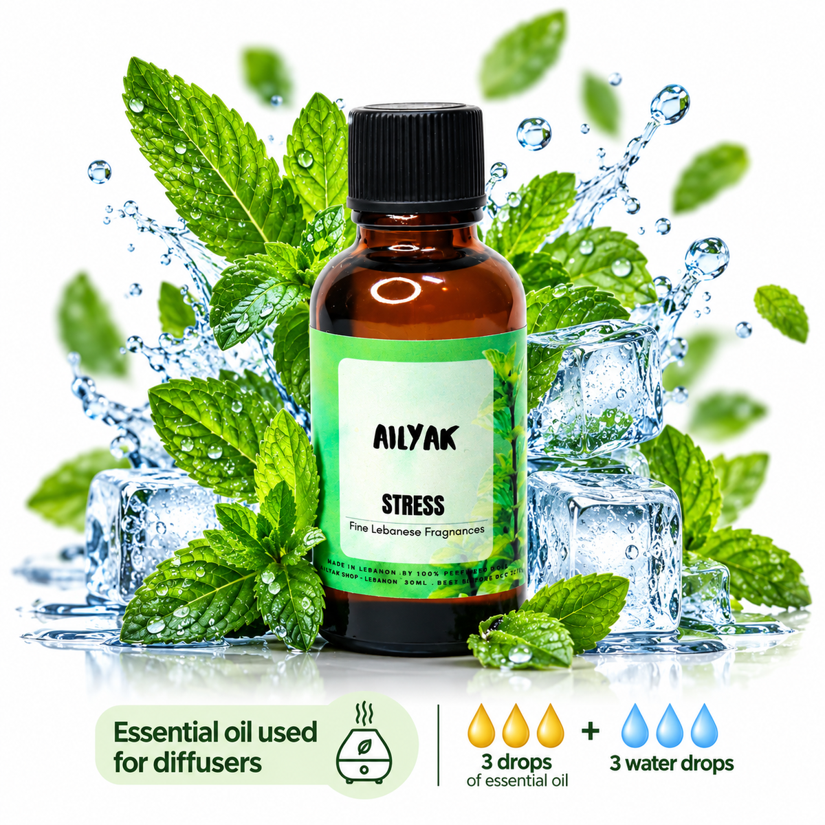 Stress Minted fragrance Oil