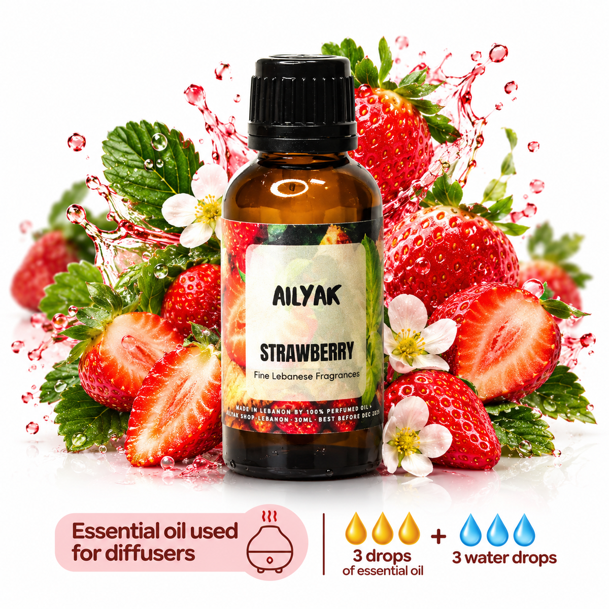 Strawberry fragrance Oil