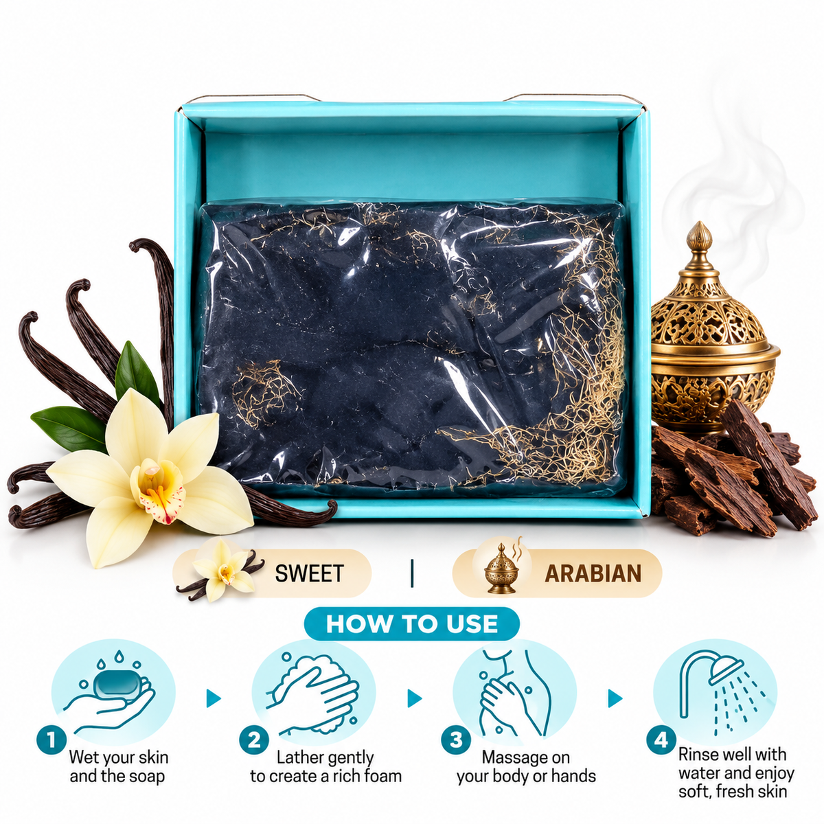Vanilla Soap 120g