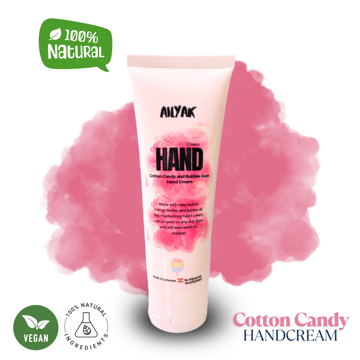 Hand cream Cotton Candy bubble