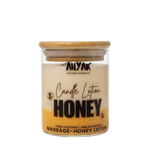 Honey Candle lotion Jar
