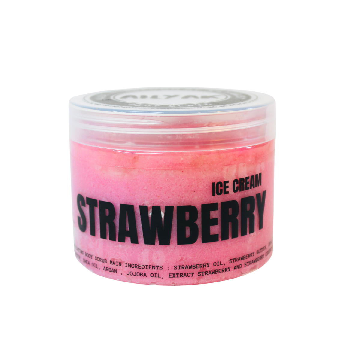 Bodyscrub strawberry Ice cream 500g