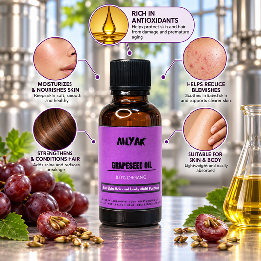 Grapeseed ( pure oil )bottle 30ml