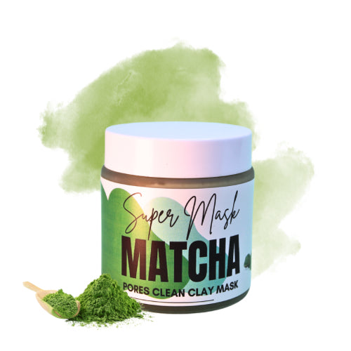 Matcha Clay Mask For Oily to combination SKIn