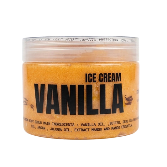 Vanilla ice cream body Scrub 500g