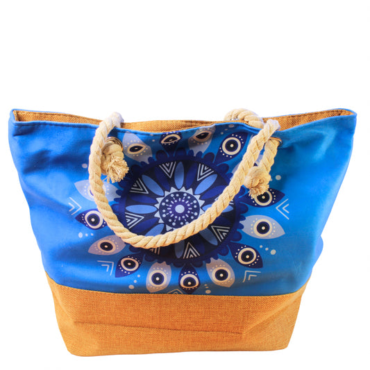 Beach seablue bag