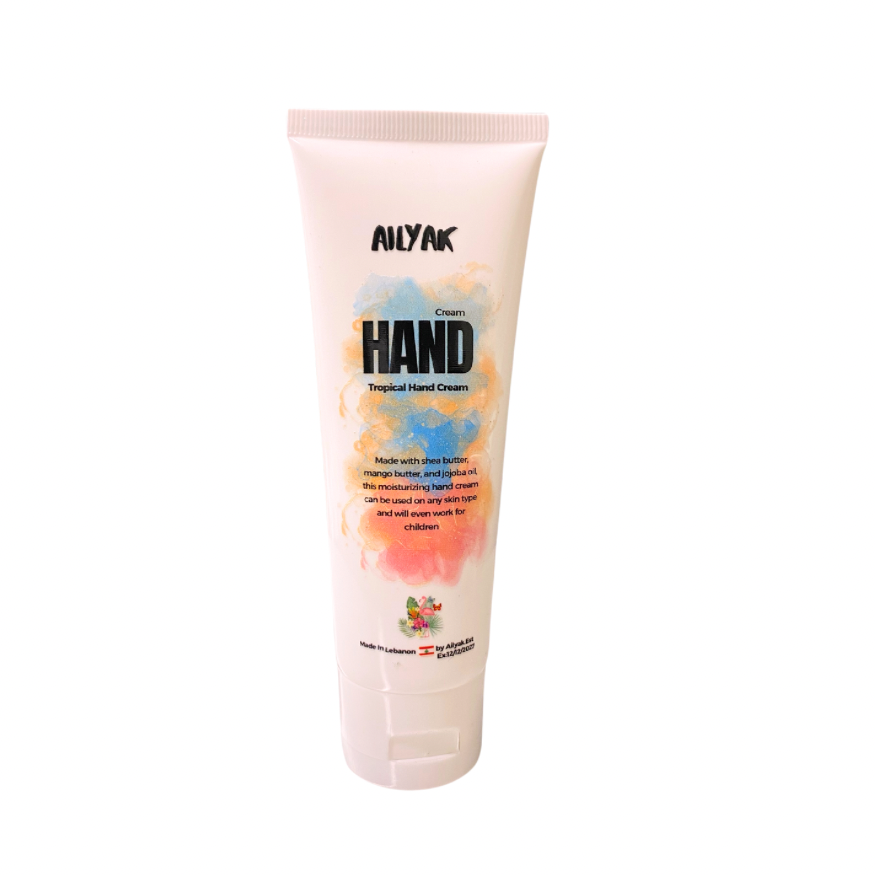 Hand cream tropical