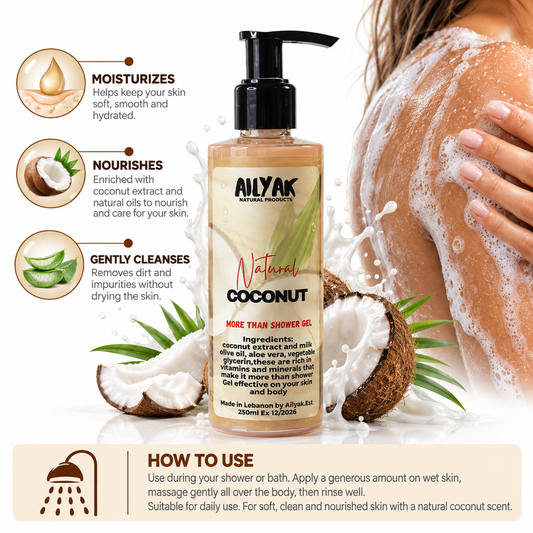 Coconut shower Gel 250ml