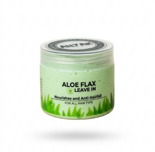 🌿 AloeFlax Leave-In Treatment-علاج تساقط الشعر