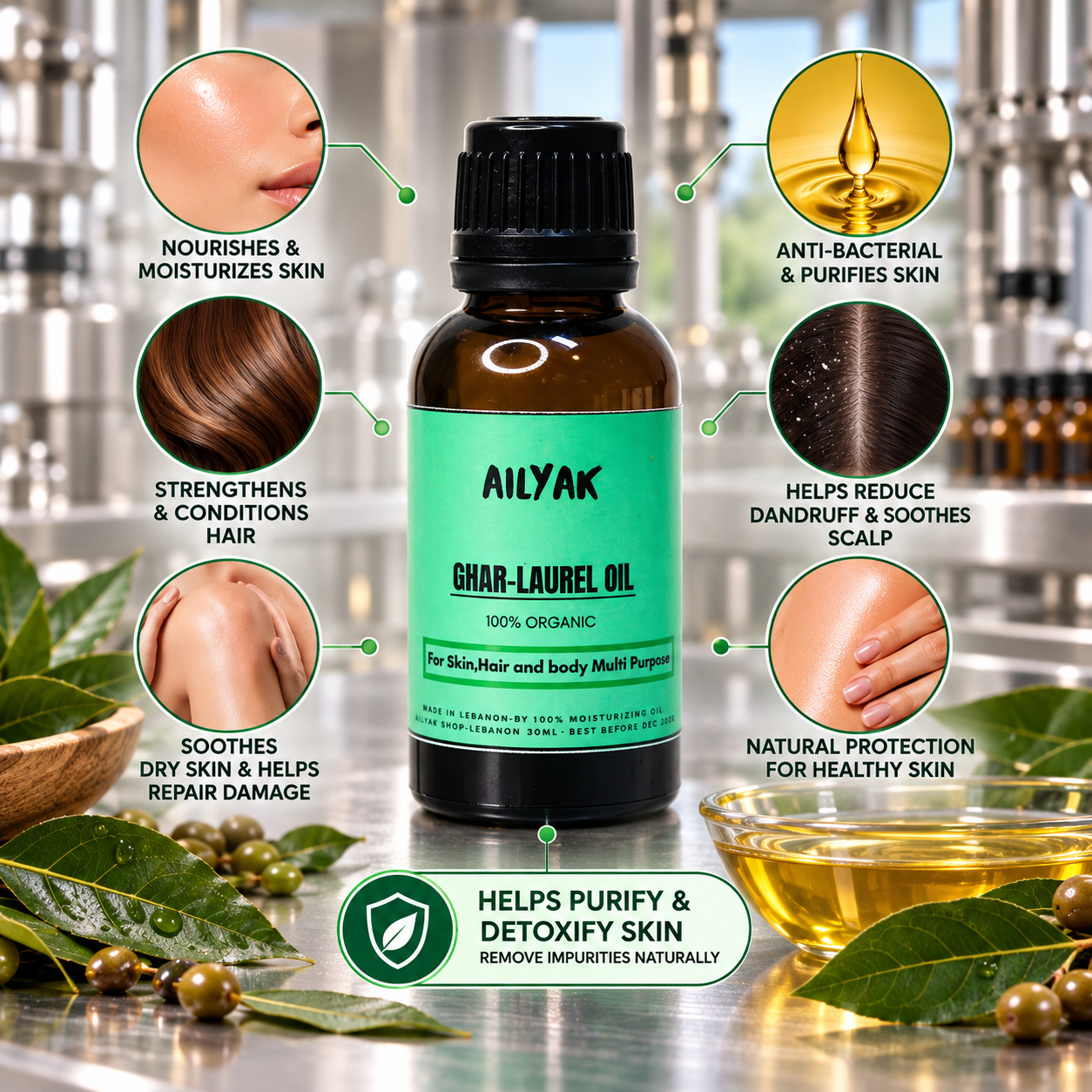Ghar Oil -(pure oil)bottle 30ml