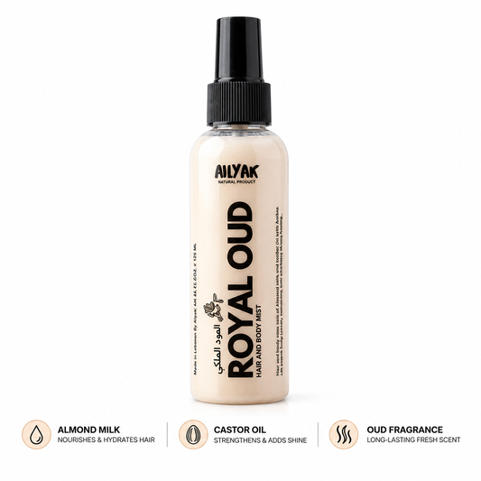 Oud malaki Hair and body Mist 150ml-55ml
