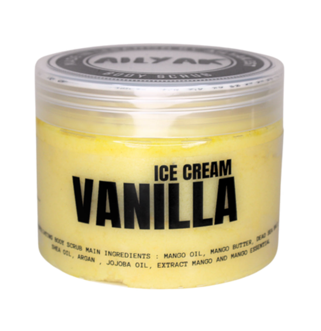 Vanilla ice cream Scrub