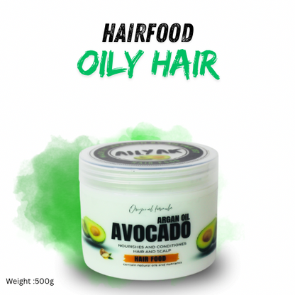 Hair Food Avocado ( Oily to combination hair and scalp)500ml