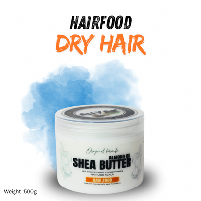 Hair Food Shea Butter +Almond Oil (Dry Hair and Scalp ) 500ml
