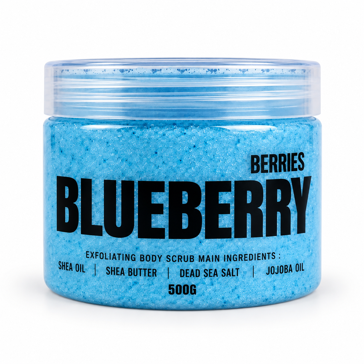 Bodyscrub blueberry 500g