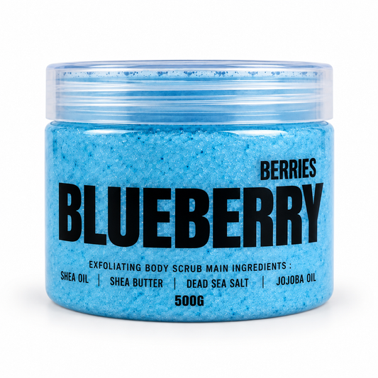 Bodyscrub blueberry 500g