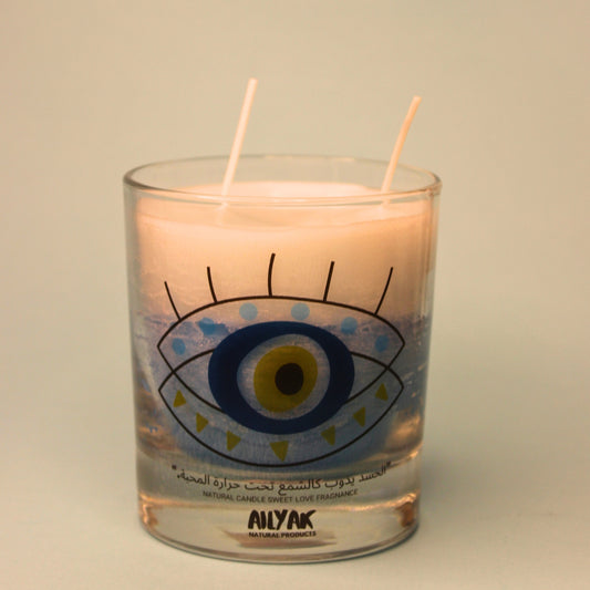 blue Eyes Candle (eyes)