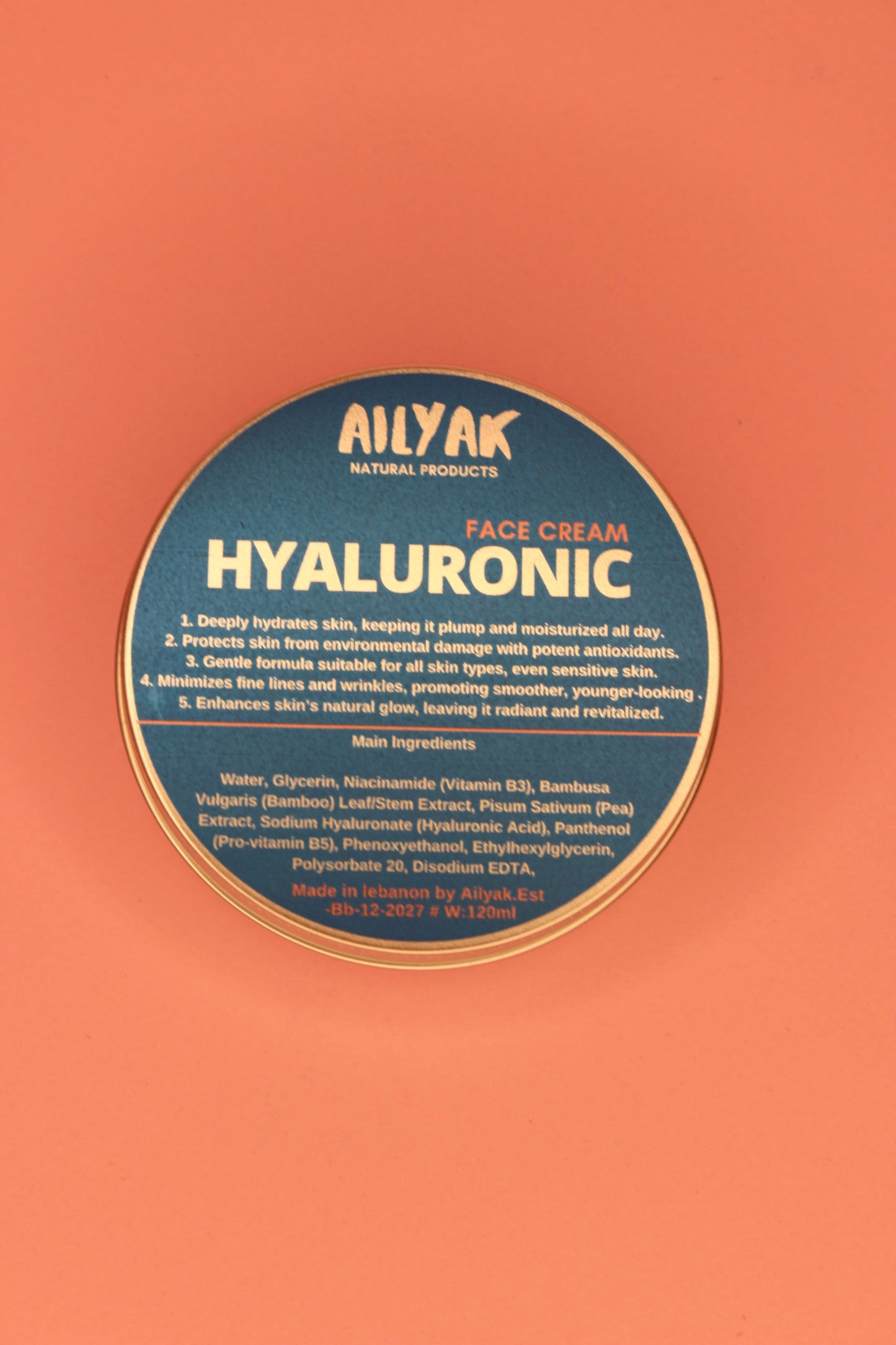 Hyaluronic acid cream