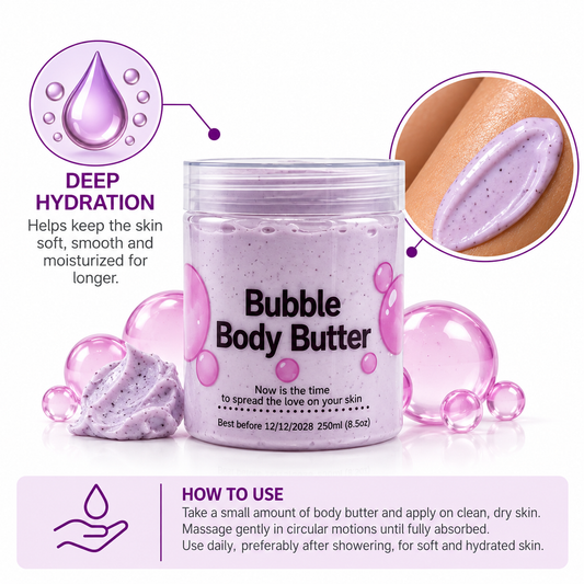 Body butter bubble gum 250g