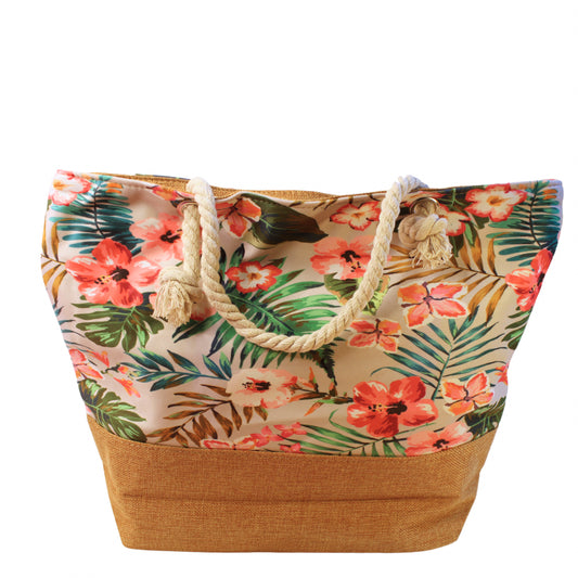 Beach summer flower bag