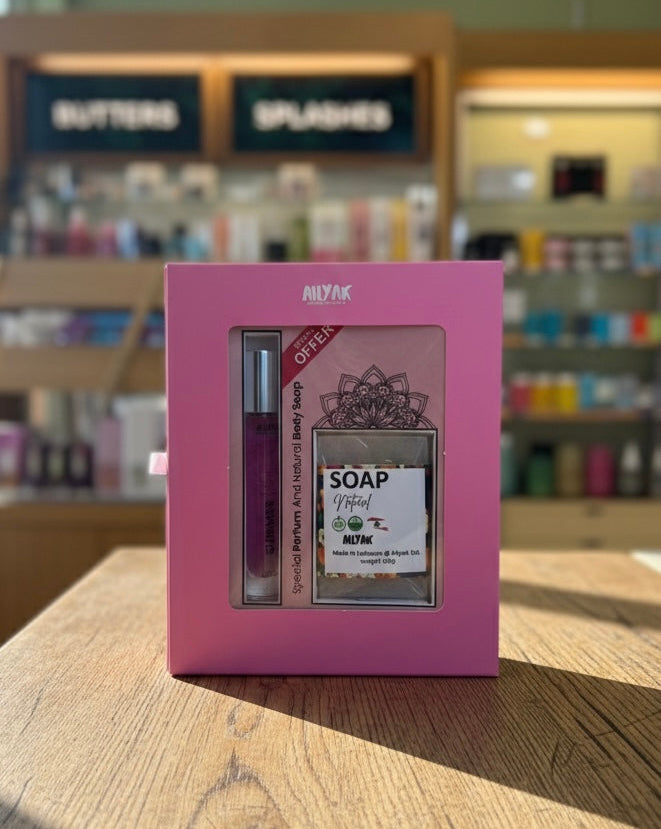 Gift parfum+ Musk Soap Set 18$