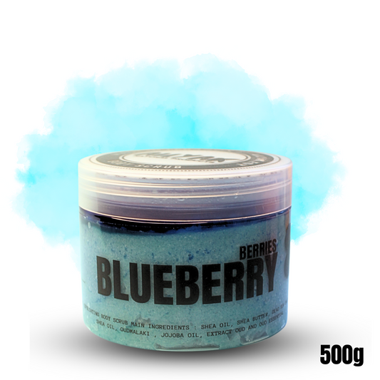 Bodyscrub blueberry 500g