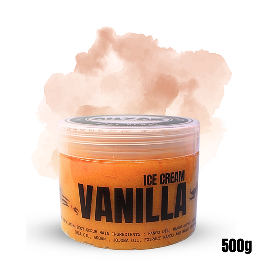 Vanilla ice cream Scrub