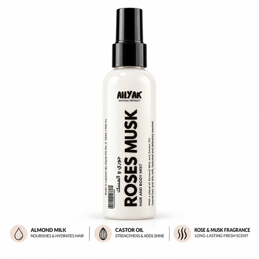 Roses Musk Hair and body Mist 150ml-55ml