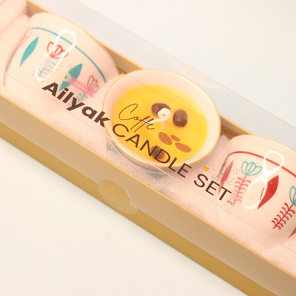 Coffe Candle Set
