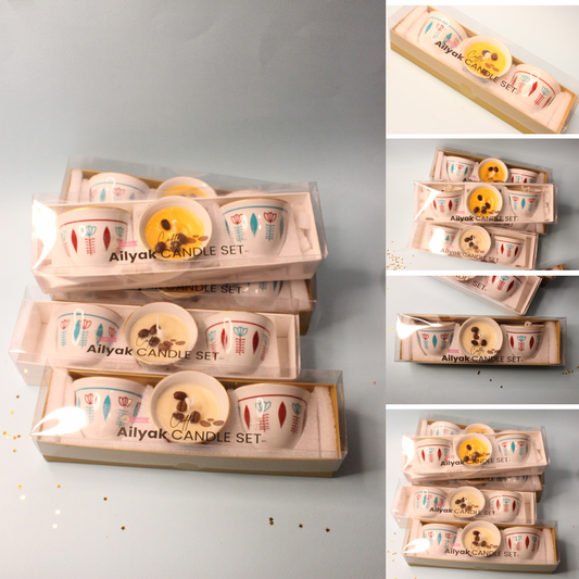 Coffe Candle Set
