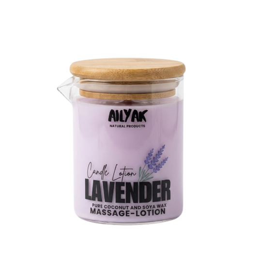 Lavender Candle lotion Jar