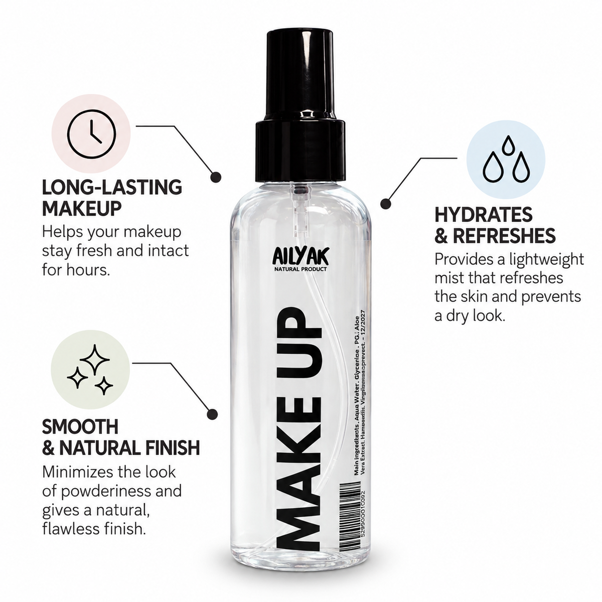 Setting Fixing Spray-150 ml
