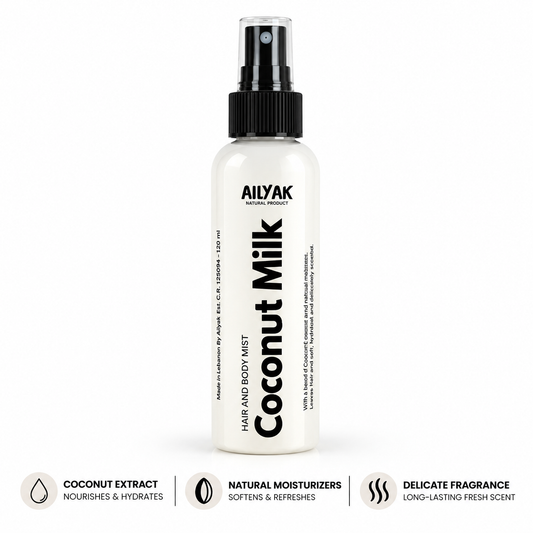 Coconut Milk Hair and body Mist 150ml-55ml