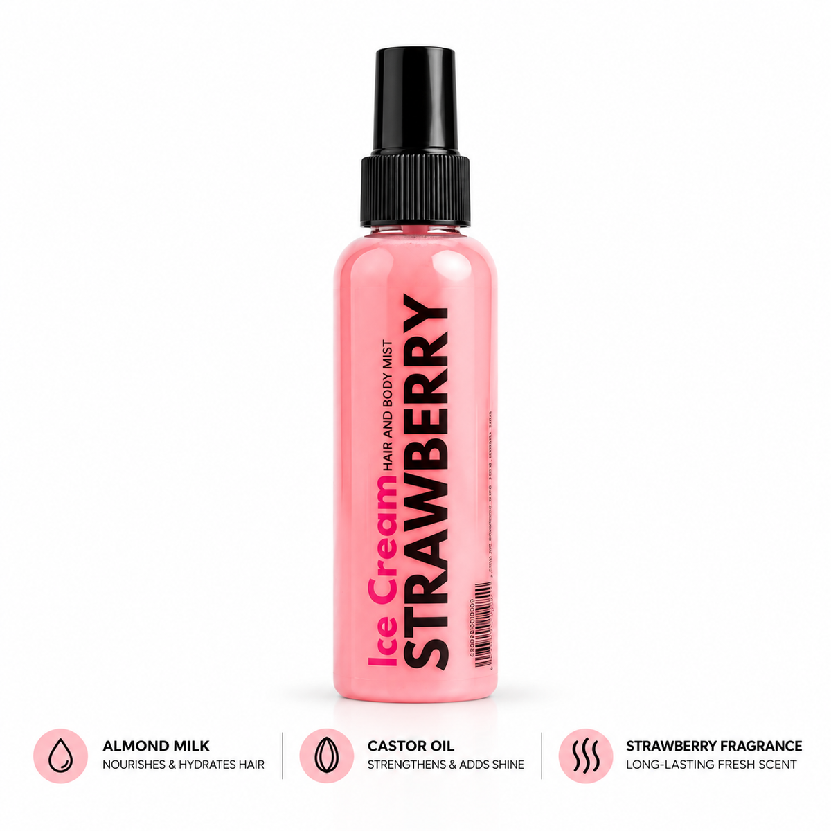 Strawberry ice cream Hair and body Mist 150ml-55ml