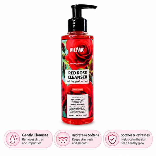 Rosewater face cleanser-All skin
