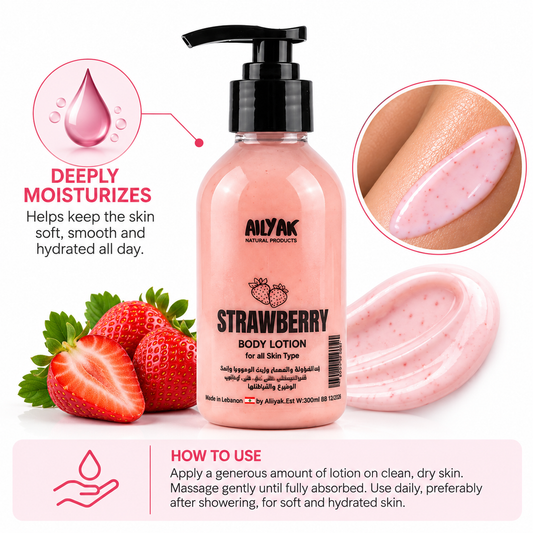 Body Lotion Strawberry Ice cream 220ml